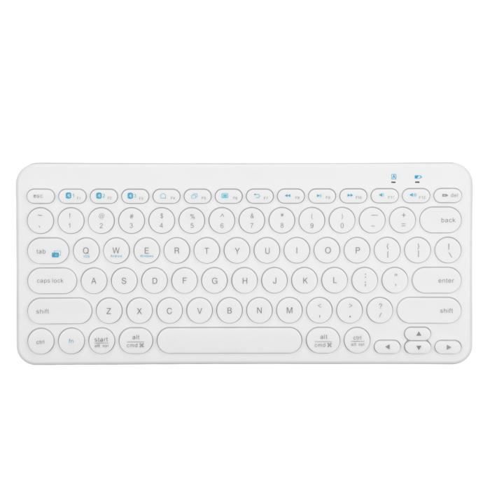 KM901 Clavier Sans Fil Compact 78 Touches - Noir, Idéal Pour Bureau Ou Déplacement, Design Sobre Et Pratique - 2