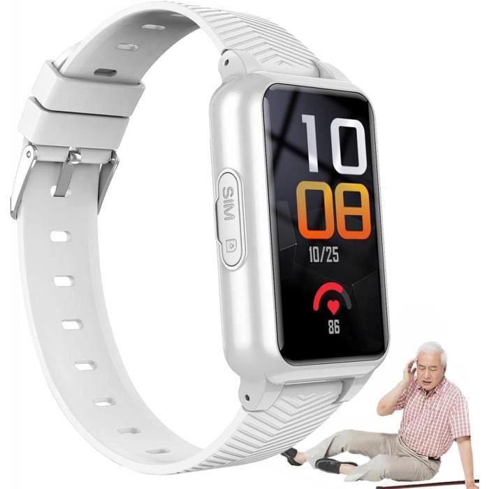 Bracelet Alarme Personne Agee Montre Connectée Avec Détecteur De Chute  Montre Intelligente Pour Personnes Âgées 4G Sos Une Cl[H1723] - Cdiscount  Téléphonie