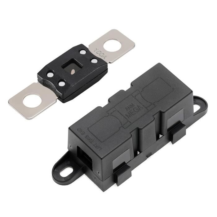 Fusibles 100 A MEGA/AMG, 6 Fusibles 100 A MEGA/AMG à Courant élevé Boulonnés Pour Voitures, Camions, Véhicules De Construction, Bus, Caravanes, Marins (100 A/32 V - 5