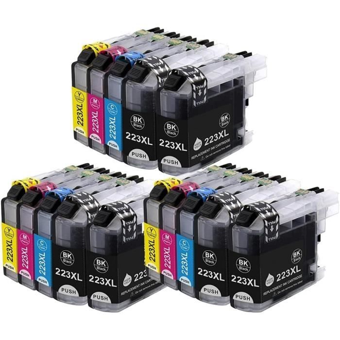 Lot De 8 Cartouches D'encre Compatibles Brother - Pour MFC-J4620DW, J5620DW, J880DW Et Autres