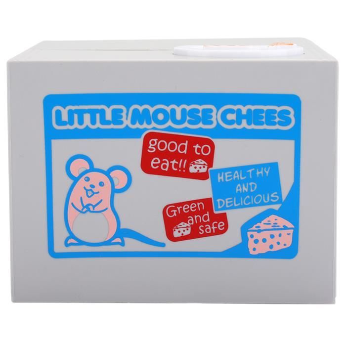 Vingvo Souris De Dessin Anime Electrique Unique Volant Tirelire Pot Mignon D Economie D Argent Pour Enfants Garcon Fille Cdiscount Maison