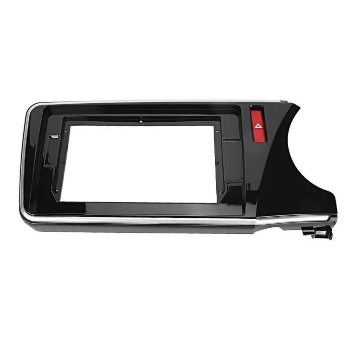 Dilwe Cadre De Tableau De Bord Kit De Garniture De Façade 2 DIN Panneau