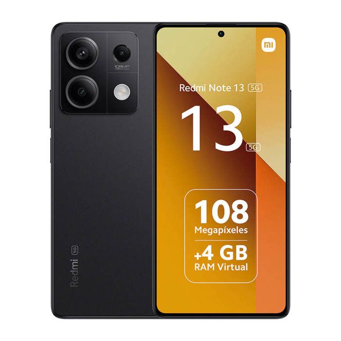 Xiaomi Redmi Note 13 5G 6Go/128Go Noir (Graphite Black) Double SIM Xiaomi Redmi Note 13 5G 6Go/128Go Noir (Graphite Black) Double SIM