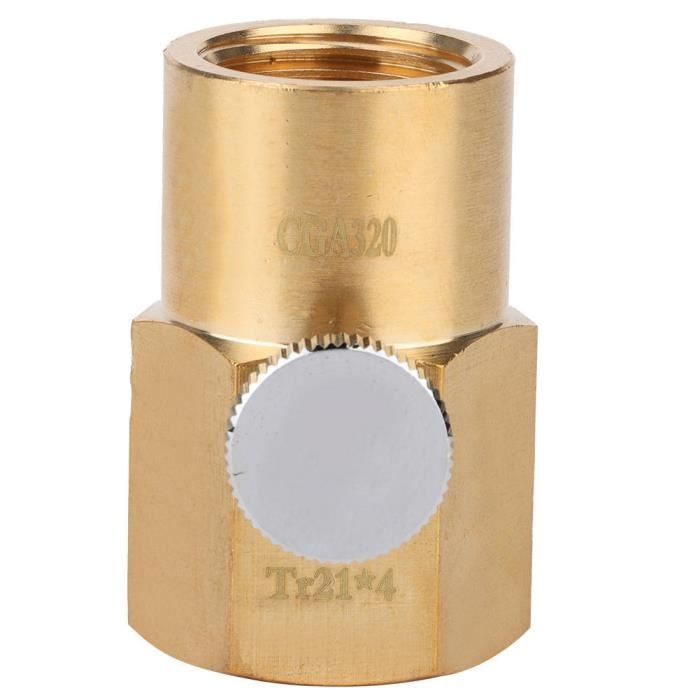 Adattatore Soda TR21-4 Ottone - Connettore CO2 8mm Per Carbonatore Bevande - Foto 2