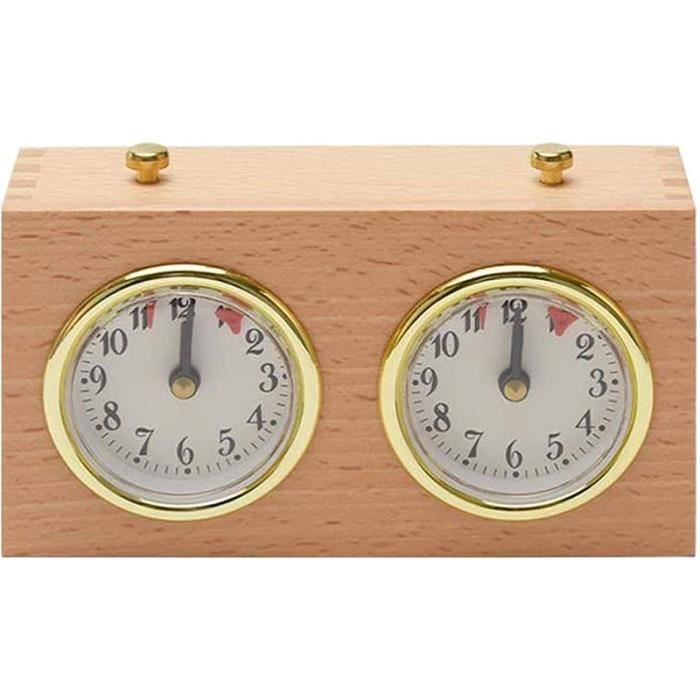 Minuteur D'échecs Numérique, Compte à Rebours Et En Avant Avec Fonction De Retard Et Alarme Compatible Avec Plateau Echecs Professionnel 99032913