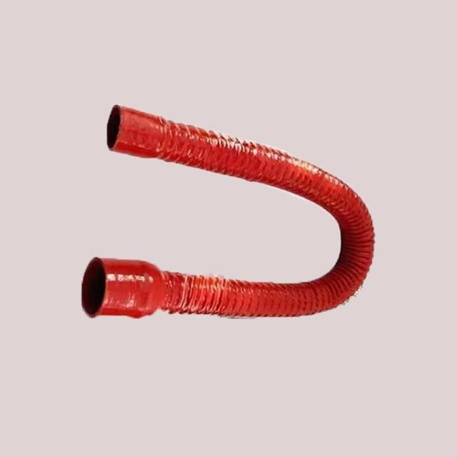 Tuyau Silicone Rouge 25 Mm Pour Turbo Radiateur - 1 Mètre, Résiste à 180°C, Renforcé Polyester