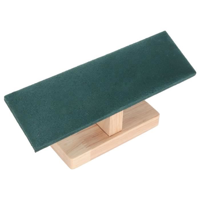 Présentoir Bijoux En Bois Massif Oirlv - Support T-bar Pour Montres, Bagues, Bracelets - Organisateur élégant