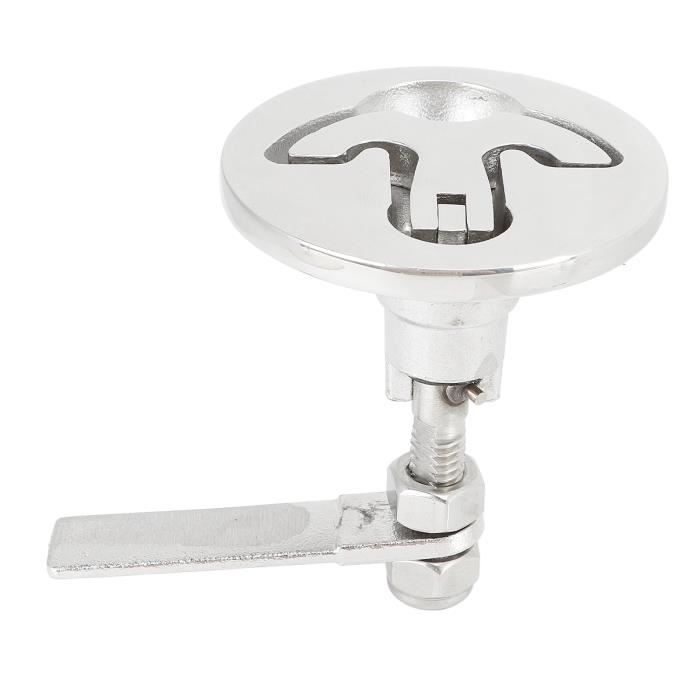 Poignée Trappe Bateau 51mm - Acier Inox 304 Avec Ressort Et Anneau Pour Yacht Et Meuble