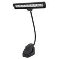 SURENHAP Lumière de pupitre de musique de LED Lampes de Pupitre LED Lampe de Bureau USB Rechargeable à Clip à instruments position-1