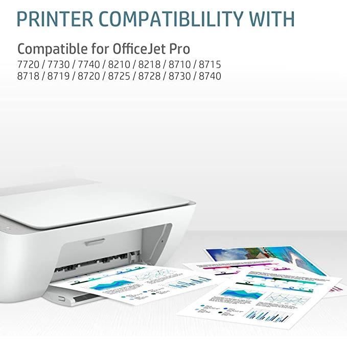 encre compatible imprimante HP Officejet Pro 8719