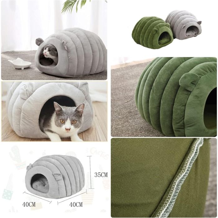 Niche Extérieure Pour Chat - Tente Isolée Imperméable, Idéale Pour Jardin, Cour, Terrasse (2 Tailles Au Choix)