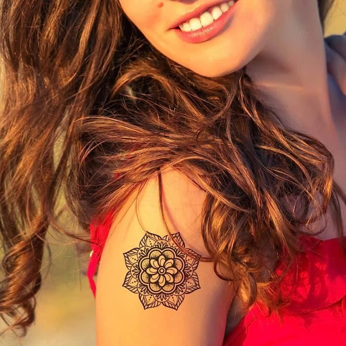 Sitemapcdatahttpsalymixel Thicoipeinfotatouage Epaule Femme Mandala