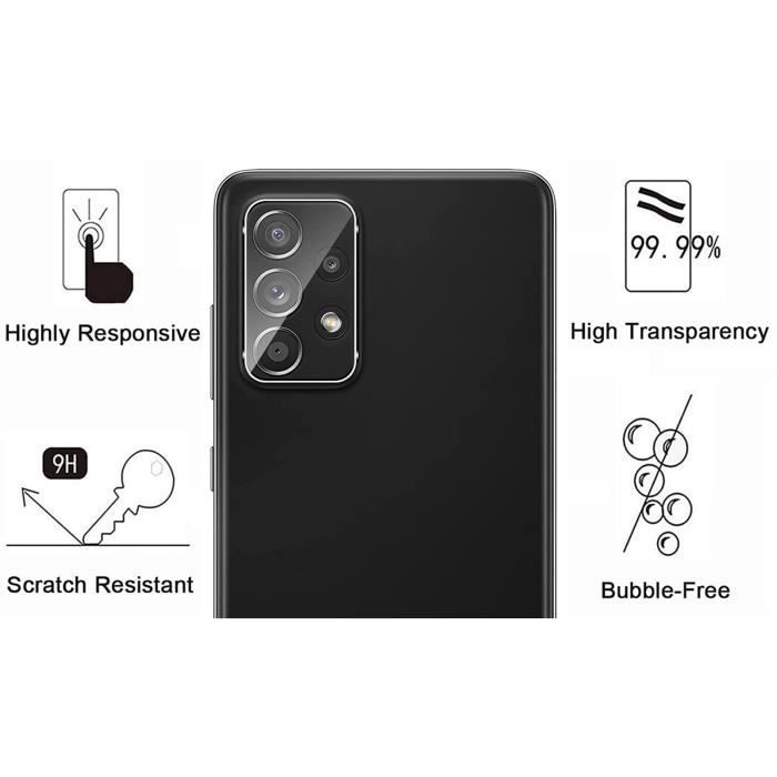 2 Films de protection écran verre trempé pour Samsung Galaxy A33 5G  [Novago] - Coque et étui téléphone mobile - Achat & prix