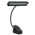 SURENHAP Lumière de pupitre de musique de LED Lampes de Pupitre LED Lampe de Bureau USB Rechargeable à Clip à instruments position-2