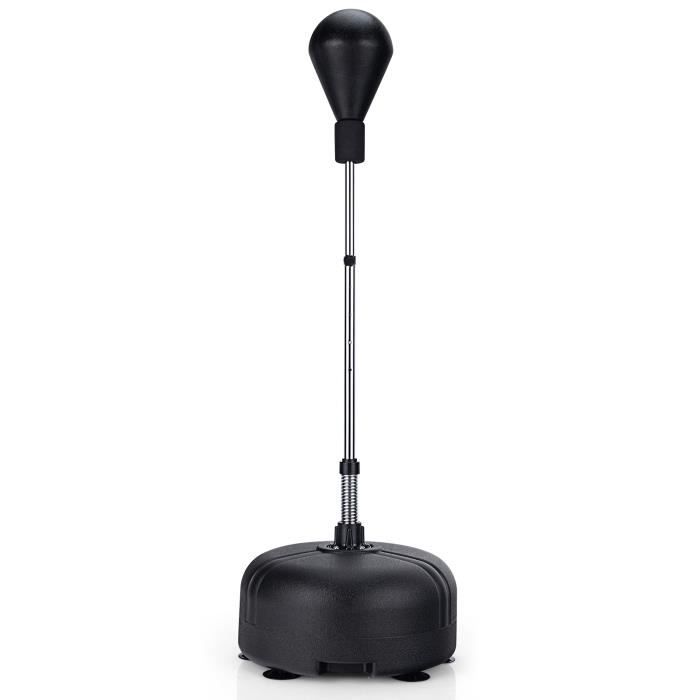 Punching-ball DREAMADE Sur Pied Réglable – Set Complet Avec Gants Et Pompe, Base Sable Ou Eau