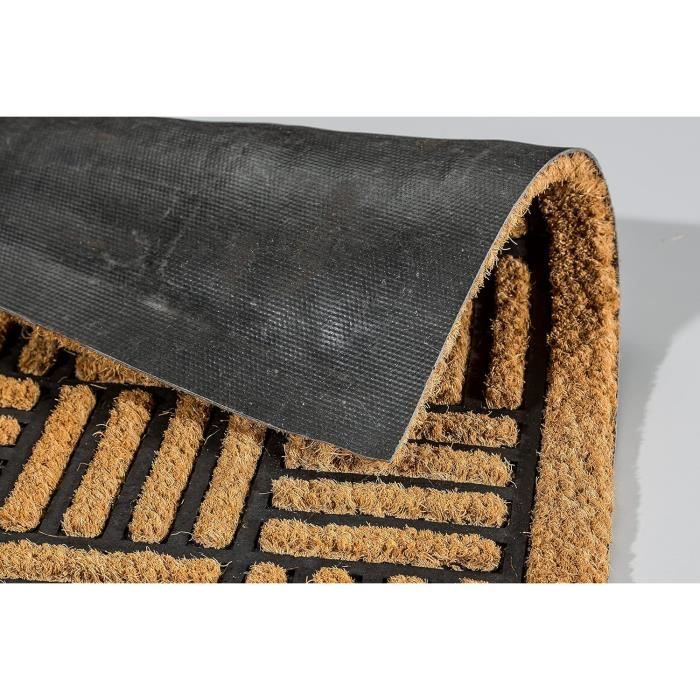 Lot De 2 Tapis Couverture Selle El Paso Motif Sud-ouest - 20x40 Pouces, Noir