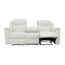 Canape 3 Places Relax Evasion En Cuir Blanc I Achat Vente