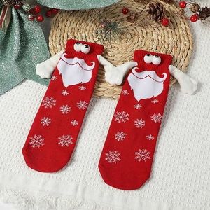 Chaussettes De Noël Fantaisie Pour Homme - Coton, Tailles 39-45 - Motifs Drôles (chat, Sapin, Moto…) - Cadeau Idéal
