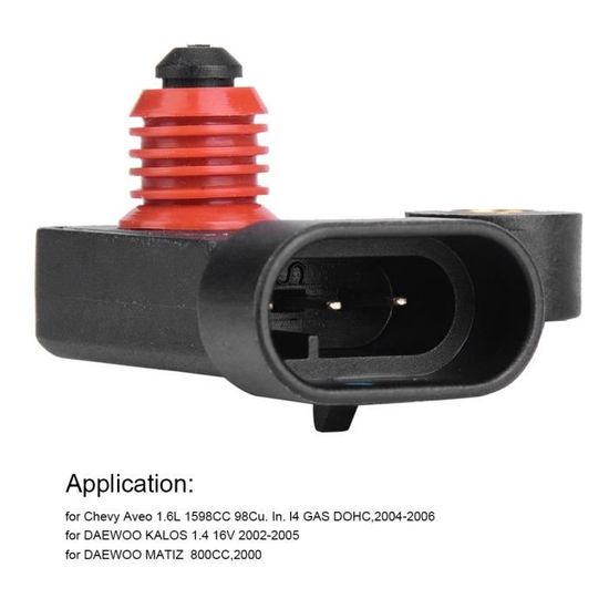 Capteur De Pression Absolue Collecteur MAP EBTOOLS 0281002709 Compatible Renault Scenic 2 1.9 DCi