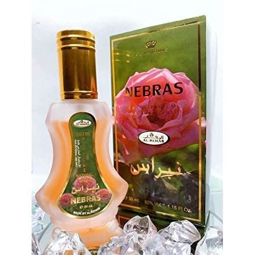 Lot De 6 Musc Parfum Nebras AL REHAB 35ml Eau de Parfum Unisexe