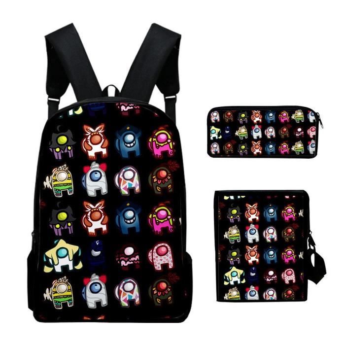 Sac dos Nouveau Parmis nous Sac D cole Sac Dos 3 Pi ces