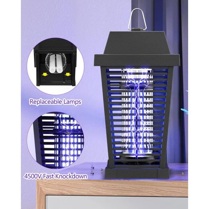 Lampe Anti Moustique, UV Tue Mouche Electrique, Electrique Anti