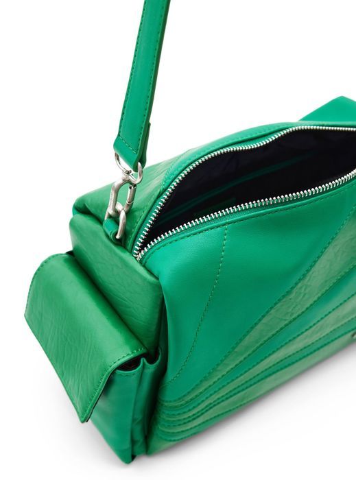 Desigual Sac à main en tissu pour femme - Vert, vert, Taille unique Desigual Sac à main en tissu pour femme - Vert, vert, Taille unique