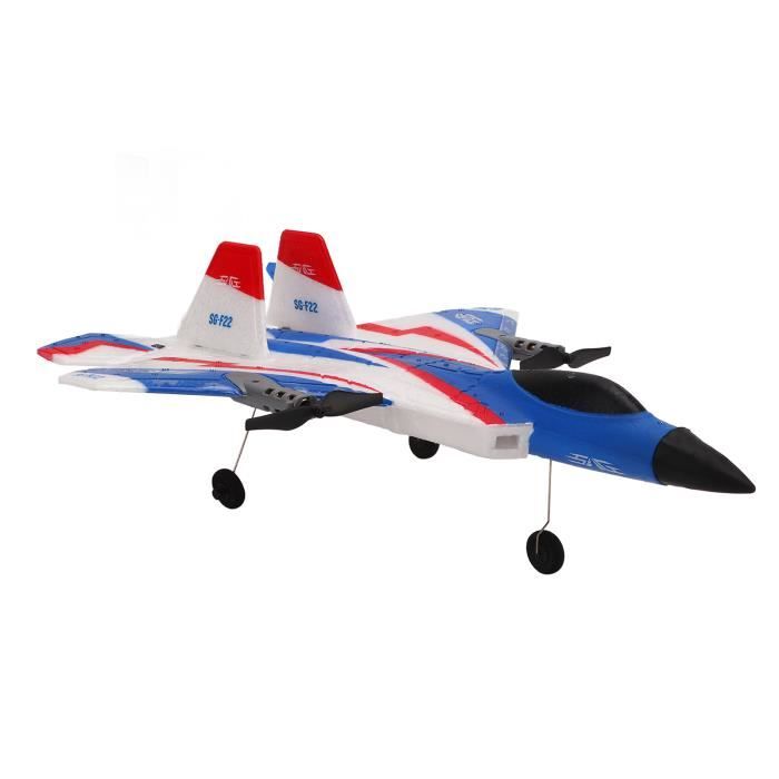 Planeur RC Débutants Enfants Avion Télécommandé, 2,4 Ghz Avion RC Avec