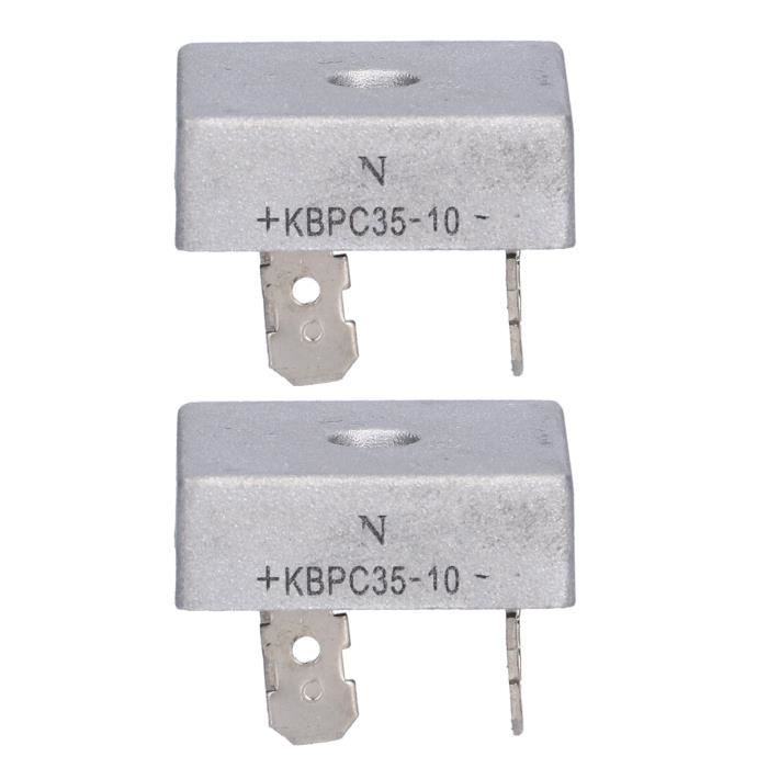Pont Redresseur SQL50A 1000V - 4 Pièces, 50A, 3 Phases - Pour Moteurs, Électronique Puissance