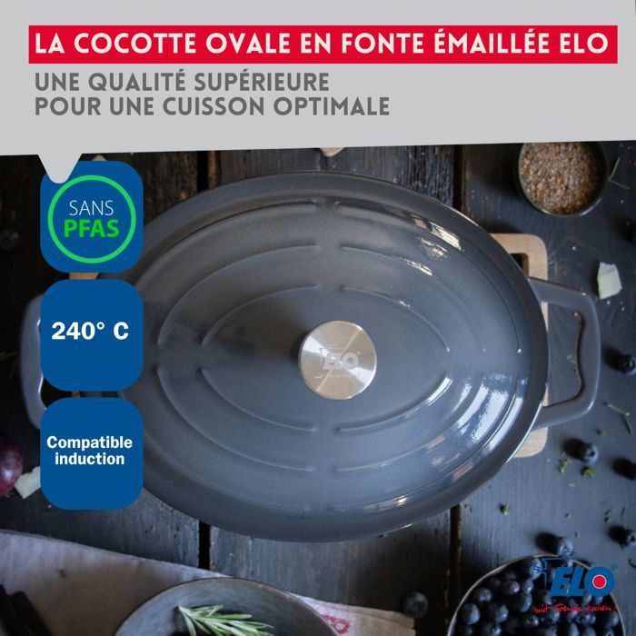 Dessous de plat en fonte émaillée bleu ciel – Marcelle & Sidonie
