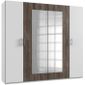 Armoire 1 2 Penderie 1 2 Lingere 4 Portes 2 Miroirs Eva Largeur