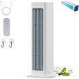 Climatiseur portable , nouveau climatiseur mural, sans perçage, compact et silencieux (Blanc - 1 pièce)