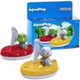 Smoby - Aquaplay Voiliers - Jeu d'eau pour enfant - 2 bâteaux à voile + 2 figurines - Dés 3ans - Jouet de bain-0