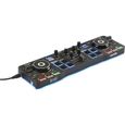 HERCULES STARLIGHT - Contrôleur DJ USB - 4 pads x 4 modes - Carte son intégrée - Serato DJ Lite inclus-0