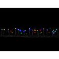 Guirlande extérieure programmable - LED - FEERIC LIGHT & CHRISTMAS - 96 LED multicolore - Pile - 7m-0