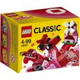 LEGO® Classic 10707 Boîte de Construction rouge-0