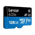Carte mémoire 128GO Lexar High-Performance 633x microSDXC UHS-I-0
