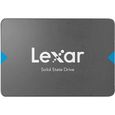 Disque SSD Interne - LEXAR - NQ100 - 480Go - (LNQ100X480GRNNNG)-0