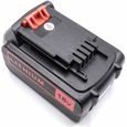 vhbw Li-Ion batterie 4000mAh (18V) pour outil électrique outil Powertools Tools Black & Decker GKC1820L, GLC1815L, GLC1823,-0