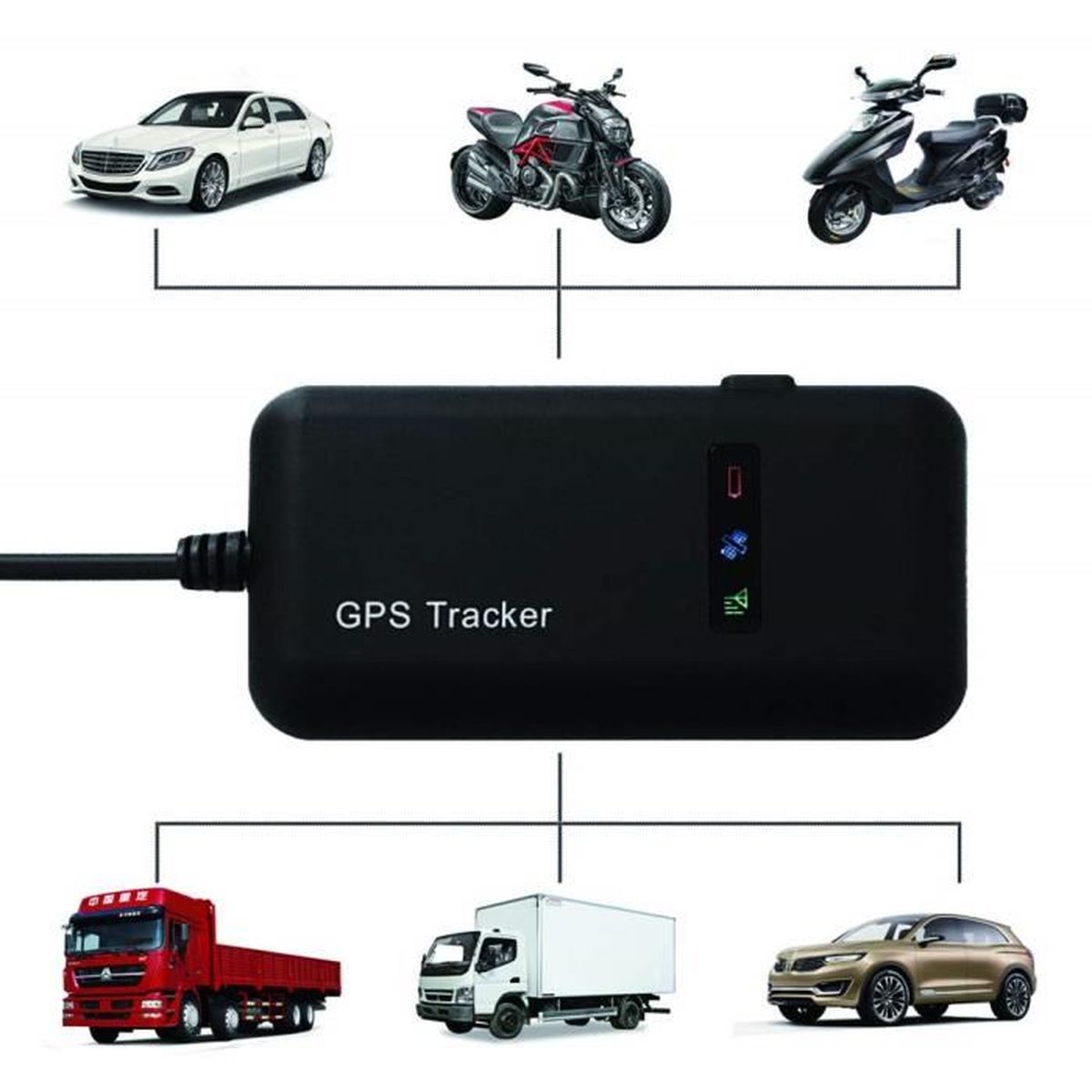 Traqueur Gps Voiture Traceur Localiser Moto Vehicule Camion