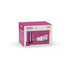 Ampoules connectées Philips Hue Pack Découverte Kit de démarrage Philips Hue Ambiance blanc et couleur + Pont + Télécommande + 2