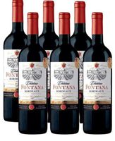 Château Fontana 2021 Bordeaux AOC Vin rouge 6x75CL