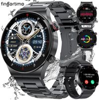 Montre Connectée Femme Homme, 1,43" HD Smartwatch avec Appel Bluetooth 5.3 IP67 Sports Fitness Tracker Montre Intelligente, Noir