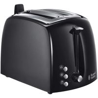 Russell Hobbs Toaster Grille-Pain Fentes Larges - Noir 22601-56 Texture