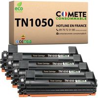 TN1050 - 4 Toners Compatibles pour Brother TN1050 - pour Toner TN1050 Brother Laser HL 1212w (4 Noirs)…