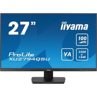 Ecran PC - IIYAMA - XUB2794QSU-B6 - 27" VA WQHD 2560 x 1440 - 1ms - 100Hz - HDMI DP - Pied réglable en hauteur