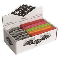 Boîte de 20 éplucheurs "Nogent Coloris", inox, ...