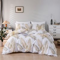 Housse De Couette 220x240cm + 2 Taies 65x65cm - Microfibre Douce Imprimé Boxe 3D, Fermeture éclair, Pour Lit Double