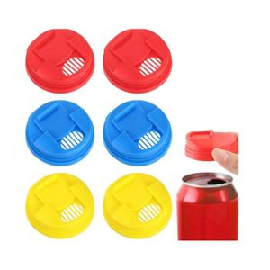 Eupneicu Lot De 6 Couvercles De Canette De Soda, Couvercle De Canette De Soda En Silicone
