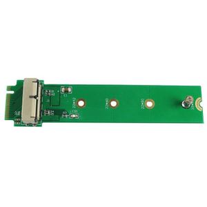 SODIAL Carte De Conversion Ngff M.2 Nvme Ssd 12 Et 16 Broches Carte Dadaptateur pour Macbook Air A1465 A1466 Pro A1398 A1502 Mise /à Niveau 2013-2015 Soutien Ssd